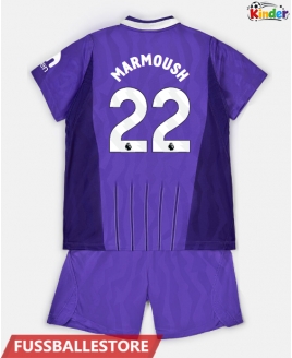 Günstige Tottenham Hotspur Omar Marmoush #22 3rd trikot Kinder 2026-27 Kurzarm (+ Kurze Hosen)